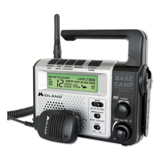 Picture of XT511 GMRS BASE CAMP TWO-WAY RADIO, 5 W, 22 CHANNELS, 22 FREQUENCIES