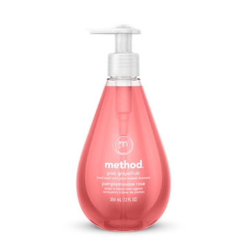 Picture of Gel Hand Wash, Pink Grapefruit, 12 oz Pump  Bottle, 6/Carton