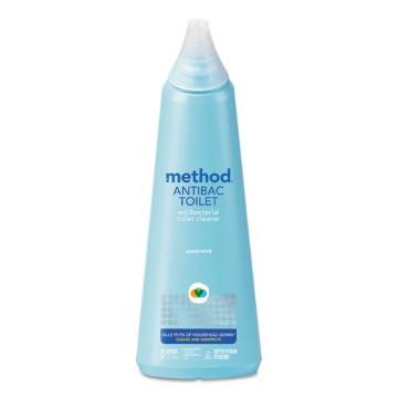 Picture of Antibacterial Toilet Cleaner, Spearmint, 24 Oz Bottle, 6/carton