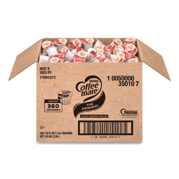 Picture of Liquid Coffee Creamer, Original, 0.38 Oz Mini Cups, 360/carton