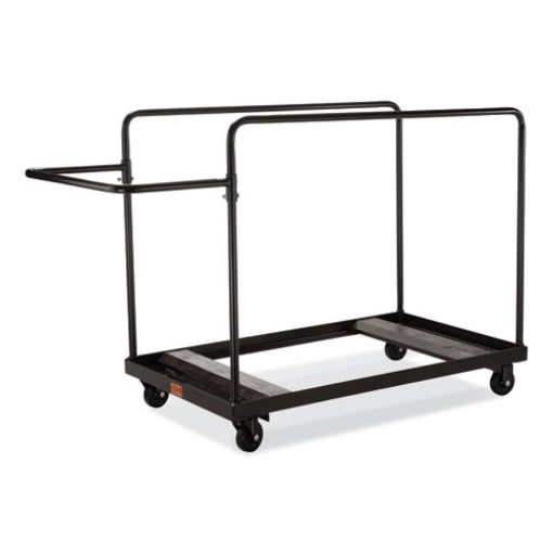 Picture of Folding Table Dolly for Round Tables, 660 lb Capacity, 40.5 x 28 x 61.5, Brown, Ships in 1-3 Business Days
