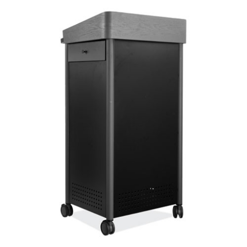Picture of Greystone Lectern, 23.5 x 19.25 x 45.5, Charcoal Gray, Ships in 1-3 Business Days