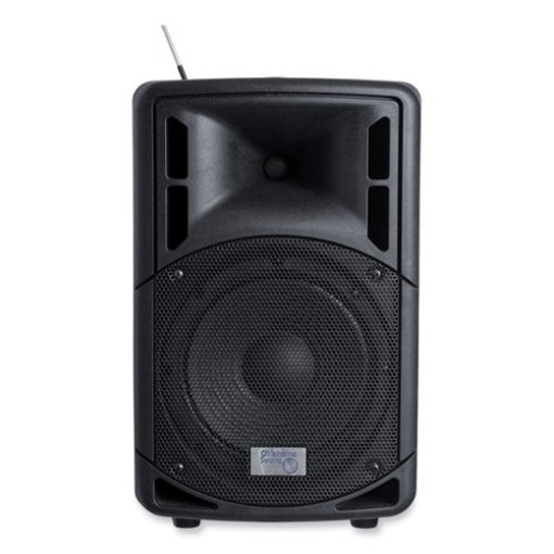 Picture of Wireless PA System with Wireless Headset Microphone, 40 W, Black, Ships in 1-3 Business Days