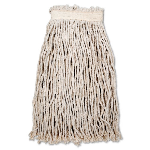Picture of 7920001415547, Skilcraft, Cut-End Wet Mop Head, 8-Ply, 24 Oz, Natural