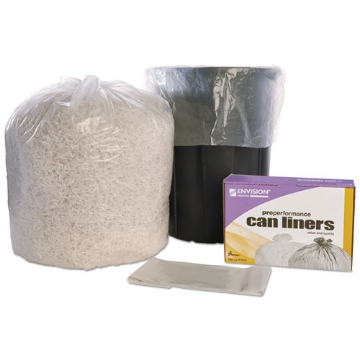 Picture of 8105015171347, SKILCRAFT High Density Trash Can Liner, 60 gal, 14 mic, 38" x 60", Natural, 200/Box