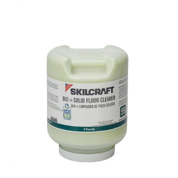 Picture of 7930016951910, Skilcraft, Bio+ Floor Cleaner, 5 Lb Bottle, 2/carton