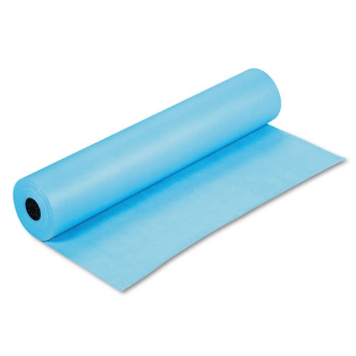 Picture of Rainbow Duo-Finish Colored Kraft Paper, 35 lb Wrapping Weight, 36" x 1,000 ft, Sky Blue