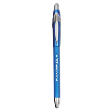 Picture of Flexgrip Elite Ballpoint Pen, Retractable, Medium 1 Mm, Blue Ink, Blue Barrel, Dozen
