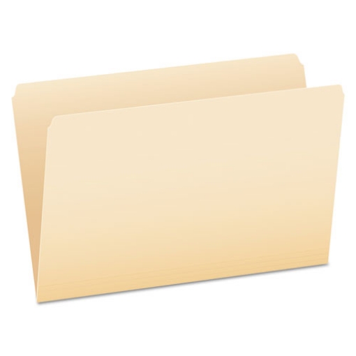 Picture of Manila File Folders, Straight Tabs, Legal Size, 0.75" Expansion, Manila, 100/Box