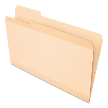 Picture of Manila File Folders, 1/3-Cut Tabs: Left Position, Legal Size, 0.75" Expansion, Manila, 24/Pack