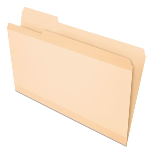 Picture of Manila File Folders, 1/3-Cut Tabs: Left Position, Legal Size, 0.75" Expansion, Manila, 24/Pack