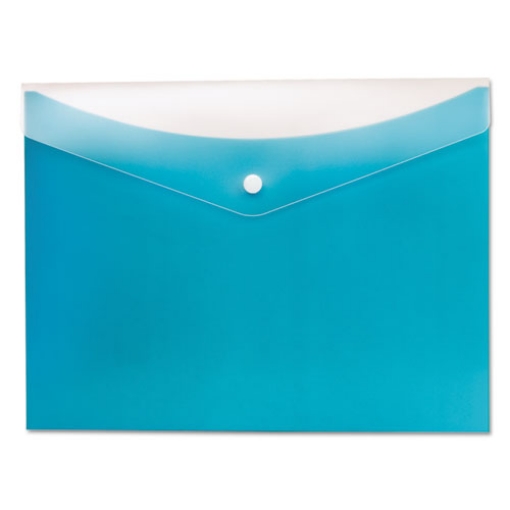 Picture of Poly Snap Envelope, Snap Closure, 8.5 X 11, Blueberry
