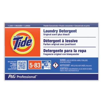 Picture of Powder Laundry Detergent Plus Bleach, Original Scent, 1.4 oz Vending Box, 156/Carton