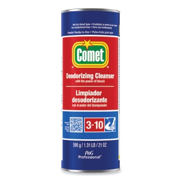 Picture of Deodorizing Cleanser With Bleach, Powder, 21 Oz Canister