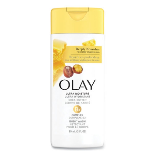 Picture of Ultra Moisture Body Wash, Shea Butter, 3 oz Bottle, 24/Carton