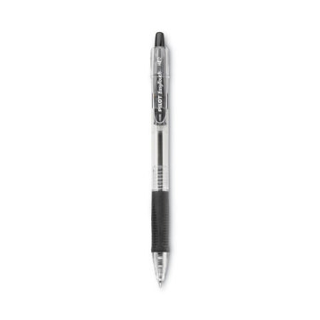 Picture of Easytouch Ballpoint Pen, Retractable, Medium 1 Mm, Black Ink, Clear Barrel, Dozen