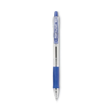 Picture of Easytouch Ballpoint Pen, Retractable, Medium 1 Mm, Blue Ink, Clear Barrel, Dozen