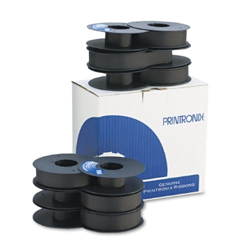 Picture of 107675007 TEXT RIBBON, BLACK, 6/BOX