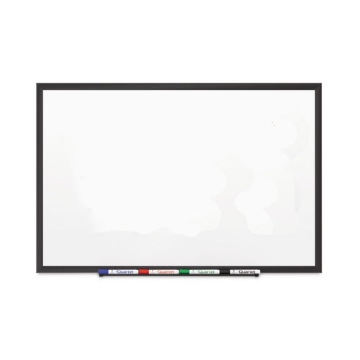 Picture of Classic Series Porcelain Magnetic Dry Erase Board, 60 x 36, White Surface, Black Aluminum Frame