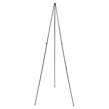 Picture of Full Size Instant Easel, 62.38" Maximum Height, Steel, Black