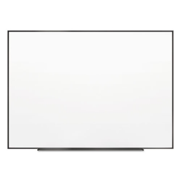 Picture of Fusion Nano-Clean Magnetic Whiteboard, 48 x 36, White Surface, Black Aluminum Frame
