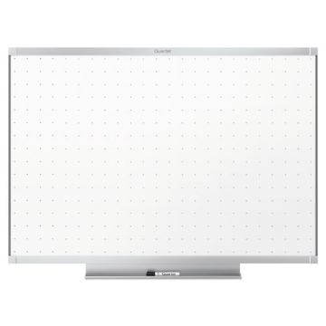 Picture of prestige 2 total erase whiteboard, 72 x 48, white surface, silver aluminum/plastic frame