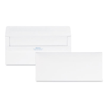 Picture of Redi-Seal Envelope, #10, Commercial Flap, Redi-Seal Adhesive Closure, 4.13 x 9.5, White, 500/Box