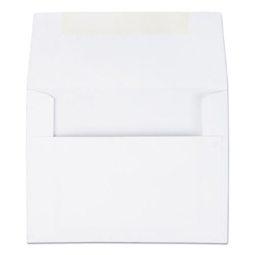Picture of Greeting Card/invitation Envelope, A-2, Square Flap, Gummed Closure, 4.38 X 5.75, White, 100/box