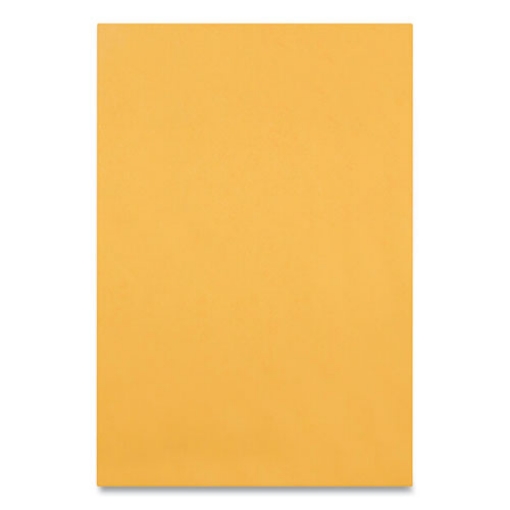 Picture of Clasp Envelope, 28 lb Bond Weight Kraft, #63, Square Flap, Clasp/Gummed Closure, 6.5 x 9.5, Brown Kraft, 100/Box