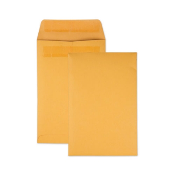 Picture of Redi-Seal Catalog Envelope, #1 3/4, Cheese Blade Flap, Redi-Seal Adhesive Closure, 6.5 x 9.5, Brown Kraft, 250/Box