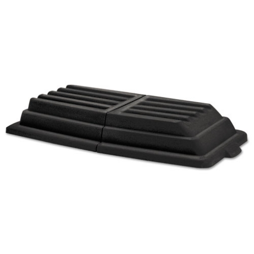 Picture of Hinged Dome Tilt Truck Lid, 31.75w X 61d X 8.75h, Black