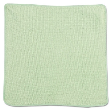 Picture of Microfiber Cleaning Cloths, 12 X 12, Green, 24/pack
