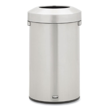 Picture of Refine Series Waste Receptacle, 23 gal, Plastic/Stainless Steel