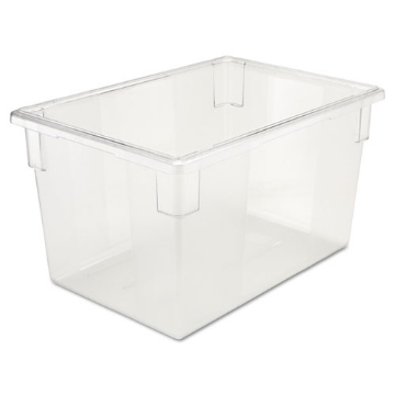 Picture of Food/Tote Boxes, 21.5 gal, 26 x 18 x 15, Clear, Plastic