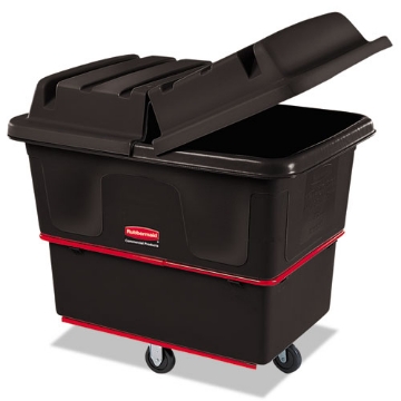 Picture of Heavy-Duty Utility Truck, 119.7 gal, 1,000 lb Capacity, Metal/Plastic, Black