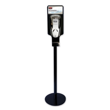 Picture of Tc Autofoam Touch-Free Hand Sanitzer Dispenser Stand, 14.96 X 14.96 X 58.87, Black