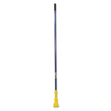 Picture of Gripper Fiberglass Mop Handle, 1" dia x 60", Blue/Yellow