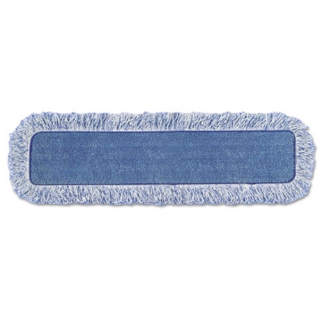 Picture of High Absorbency Mop Pad, Nylon/polyester Microfiber, 18" Long, Blue
