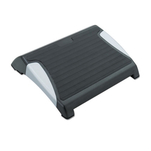Picture of Restease Adjustable Footrest, 15.5w X 13.75d X 3.25 To 5h, Black/silver