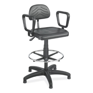 Picture of Optional Closed Loop Armrests for Safco Task Master Series Chairs, 2 x 13 x 9, Black, 2/Set, Ships in 1-3 Business Days