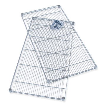 Picture of Industrial Extra Shelf Pack, 36w x 18d x 1.5h Steel, Metallic Gray, 2/Pack, Ships in 1-3 Business Days