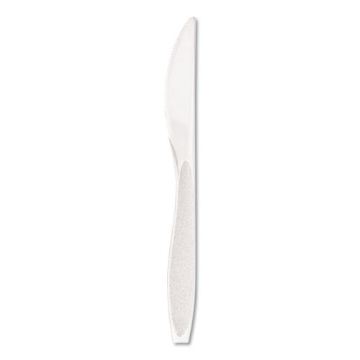 Picture of Impress Heavyweight Full-Length Polystyrene Cutlery, Knife, White, 1,000/Carton
