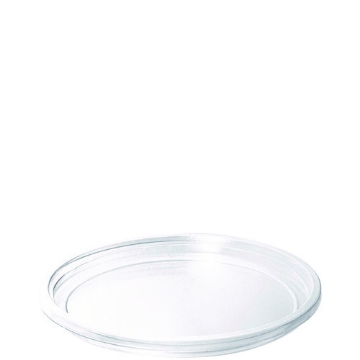 Picture of Bare Eco-Forward RPET Deli Container Lids, Fits 8-32 oz, 4.7 x 4.7 x 0.5, Clear, Plastic, 50/Sleeve, 10 Sleeves/Carton