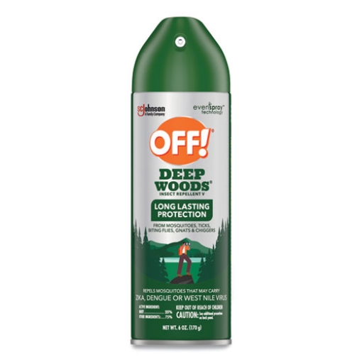 Picture of Deep Woods Insect Repellent, 6 oz Aerosol Spray, 12/Carton