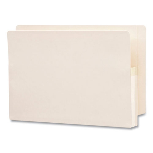 Picture of Manila End Tab File Pockets, 1.75" Expansion, Legal Size, Manila, 25/box