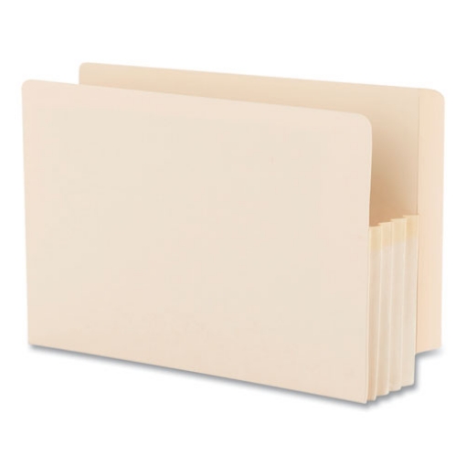 Picture of Manila End Tab File Pockets, 3.5" Expansion, Legal Size, Manila, 25/box