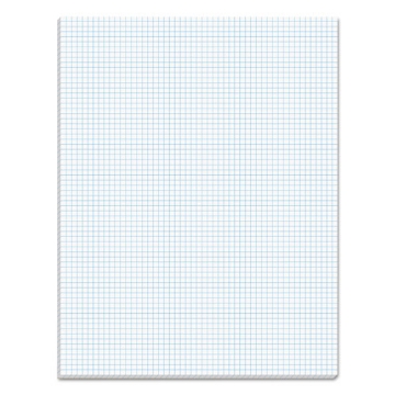 Picture of Quadrille Pads, Quadrille Rule (6 Sq/in), 50 White 8.5 X 11 Sheets