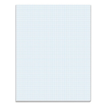 Picture of Quadrille Pads, Quadrille Rule (8 Sq/in), 50 White 8.5 X 11 Sheets