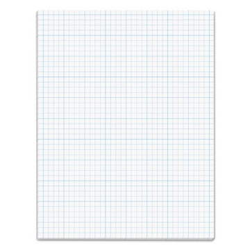 Picture of Cross Section Pads, Cross-Section Quadrille Rule (4 Sq/in, 1 Sq/in), 50 White 8.5 X 11 Sheets