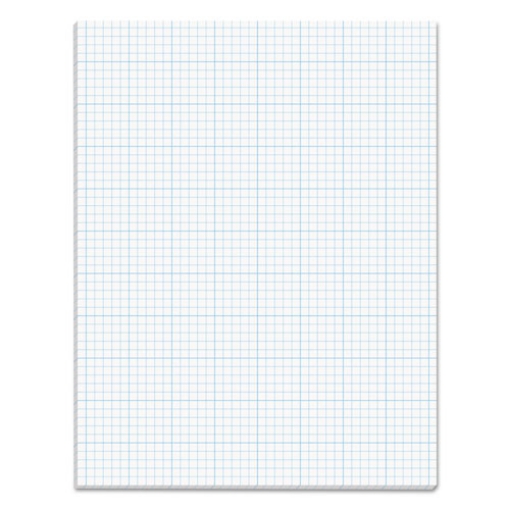 Picture of Cross Section Pads, Cross-Section Quadrille Rule (5 Sq/in, 1 Sq/in), 50 White 8.5 X 11 Sheets